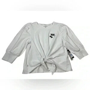 Karl Laferfeld  Iconic White Sweater Size XL